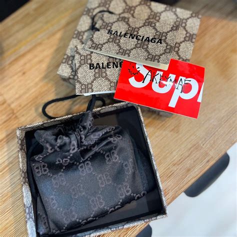 balenciaga x gucci card holder|buy gucci x balenciaga accessories.